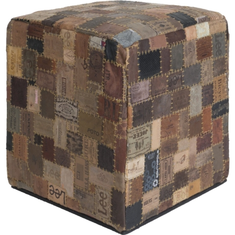 Veer Carpets Poef royal labels