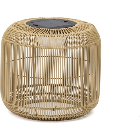 SenS-Line fleur tuinlamp 28cm solar & usb rotan
