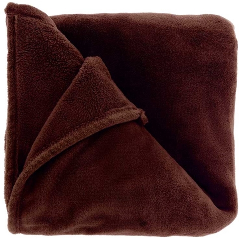 Unique Living plaid claudi 130x160cm brown