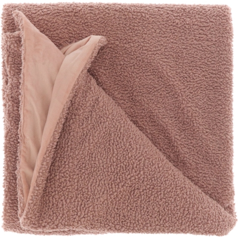 Unique Living | plaid romie 150x200cm old pink