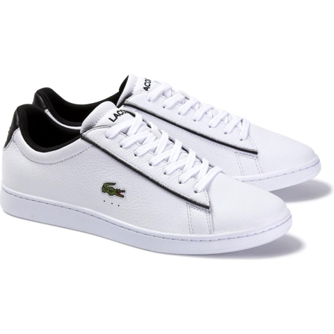 Lacoste Carnaby Evo 120 2 SMA Heren Wit Trainers