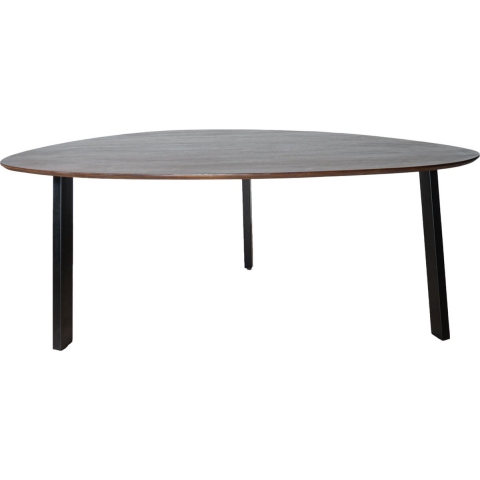 Home67 Eettafel tinus kiezelvormig 200 cm