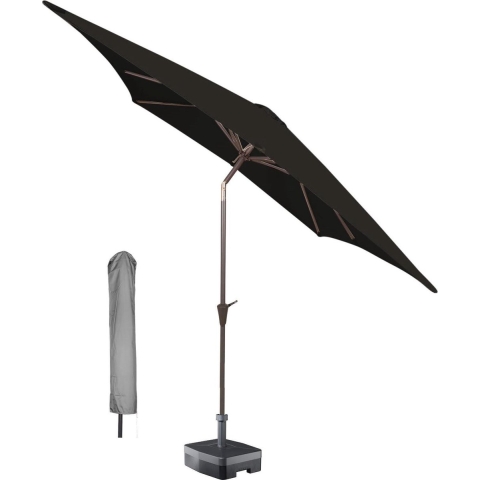Kopu ® altea parasolset vierkant 230x230 cm met hoes -
