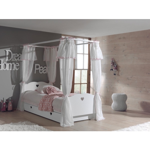 Lucevi amori hemelbed + bedlinnen + rolbed - 90x200 cm