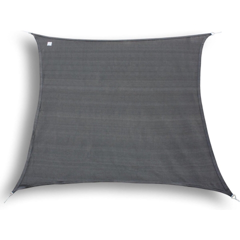 Hanse® Schaduwdoek vierkant waterdoorlatend 4x4 m zonnedoek