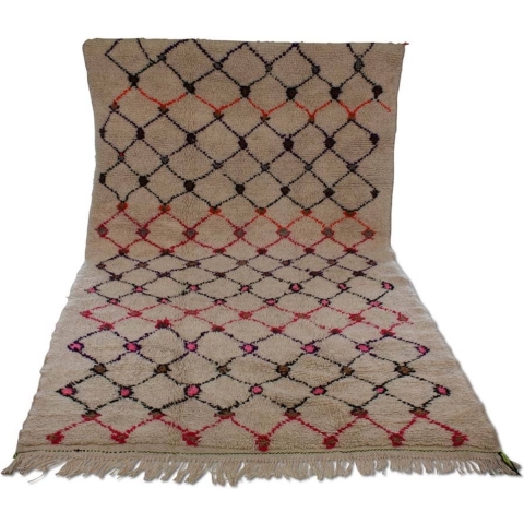 Safaary Marokkaanse vloerkleed berber beni ouarain 245 x 150cm