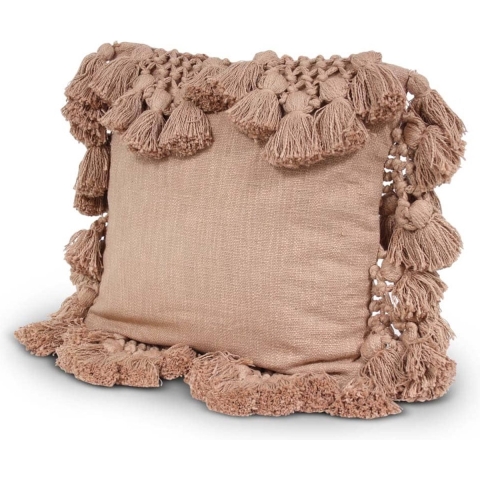 Safaary Sierkussen met kwastjes handgeweven