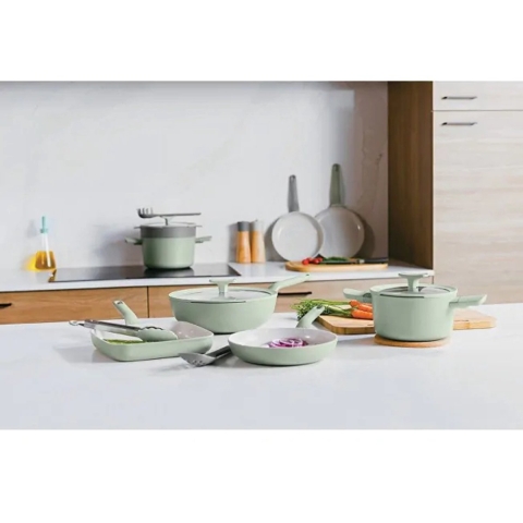 BergHOFF Leo gerecycled braadpan antikleef 26cm balance sage