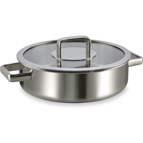 Habonne Royal hapjespan 24 cm met glazen deksel