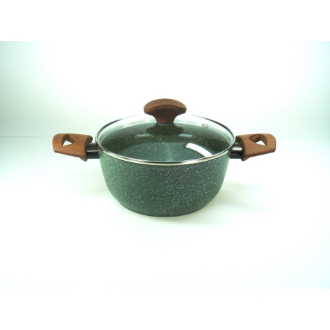 TVS Natura Induction kookpan 20 cm met glazen deksel