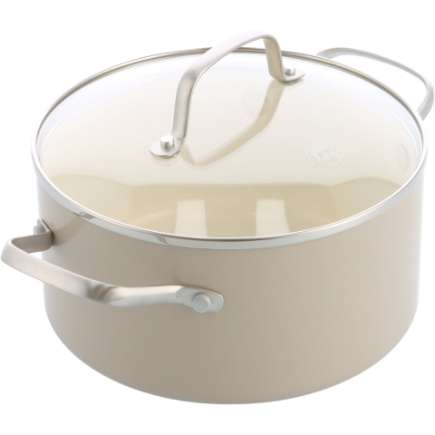 Greenchef Nordics antiaanbak kookpan crème 18 cm
