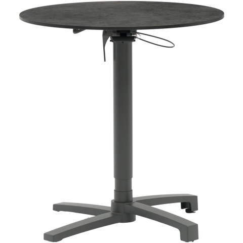 SenS-Line lima bistro lift tafel Ø70cm hpl