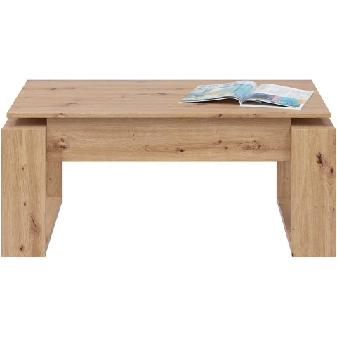 CaliCosy Salontafel met opklapbaar blad l102 cm ciara