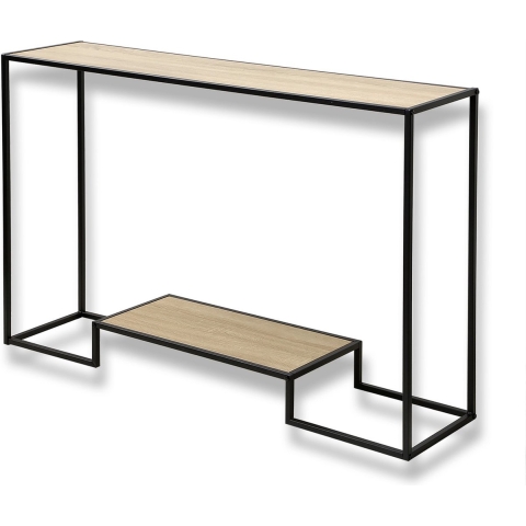 CaliCosy Moderne console 2 niveaus eiken decor l120cm