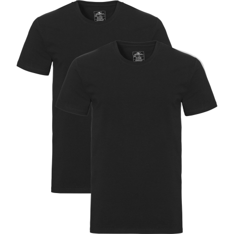 O'Neill Heren ondershirt katoen t-shirt ronde hals 2-pack