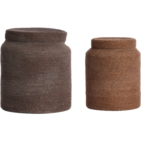 Light & Living mand betania Ø33x38cm - set van 2
