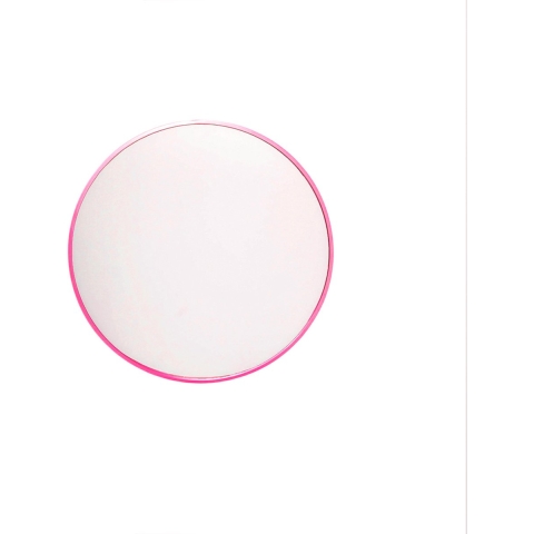 House Vitamin Mirror wall mirror round metal pink Ø60cm