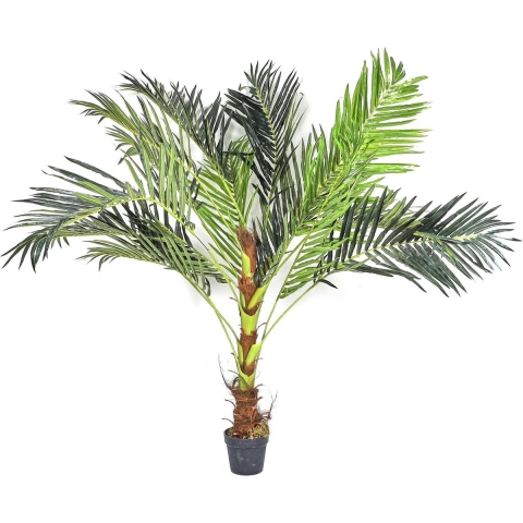 WDMT Kunststof sago palm ø 60 x 142,5 cm groen