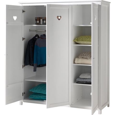 Lucevi amori 3 deurs kleerkast 150x190x57cm -