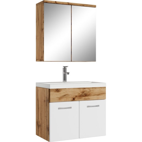 Badplaats Badkamermeubel set montreal 01 60 cm met hooogglans wit -
