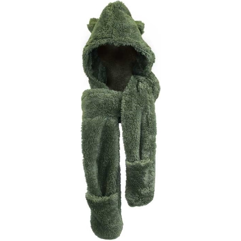Unique Living sjaal fey winter green -20x235cm
