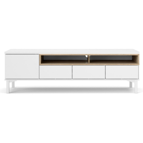 CaliCosy Tv-meubel met 1 deur, 3 lades en 2 vakken b155,7 cm april