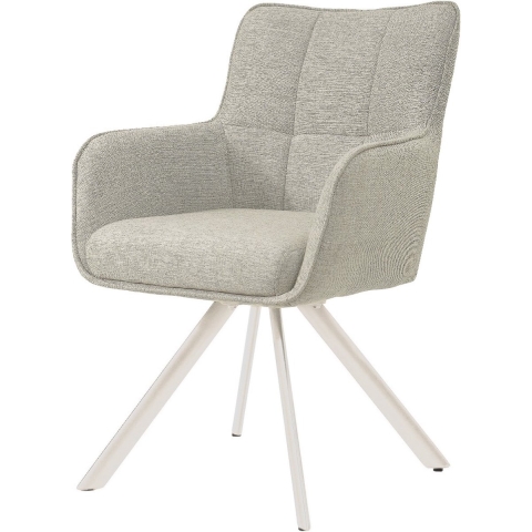 Livingfurn eetkamerstoel tori sand naturel set van 2