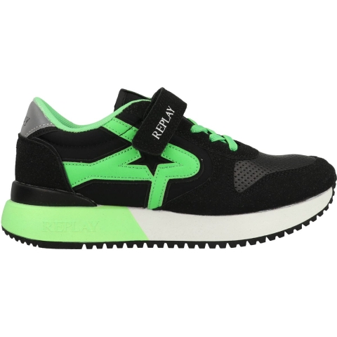 Replay Fiber jr boy 7 js850007s-1754 / groen