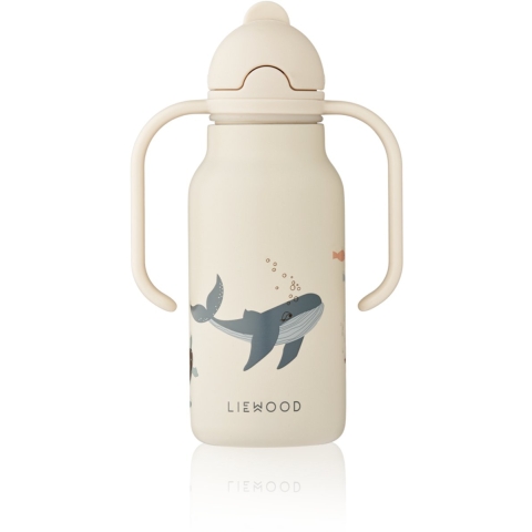 Liewood Drinkfles - Kimmie - 250ml - Sea Schepsel/Sandy - Liewood - OneSize - Drinkflessen