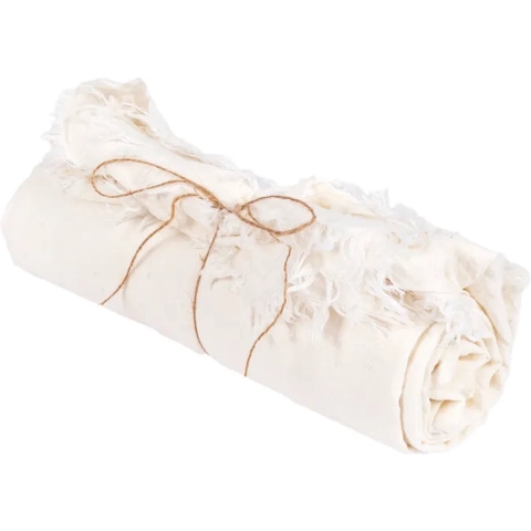 Bazar Bizar The linen tablecloth white 150x150