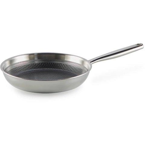 Habonne Hybrid rvs triply koekenpan pfas vrij 24 cm