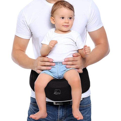 Deryan Pack Basic Luxe Heupdrager - Ergonomische Draagzak - Comfortabel en Veilig - Zwart