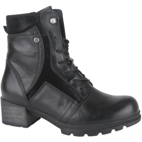 Wolky 0610030-000 dames veterboots gekleed
