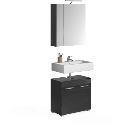 Furnilux Linus badkamercombinatie hoogglans mdf tz