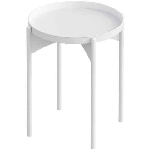 CaliCosy Bijzettafel met rond metalen blad h57 cm cole