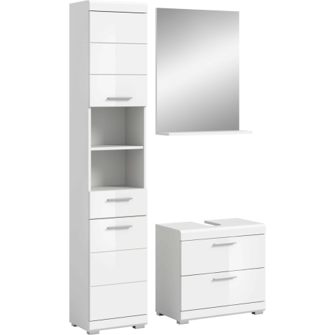Furnilux Scout badkamercombinatie hoogglans mdf tz nb