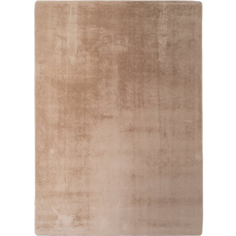 Muratap Joy effen soft rond vloerkleed – 100% polyester – anti-slip - 80 cm rond