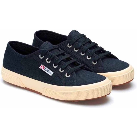 Superga Navy 2750 Cotu Sportschoenen
