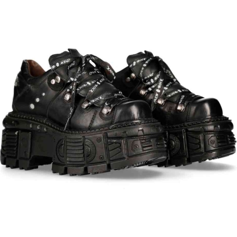 New Rock unisex platform punk metalen laarzen - M-TANK120N