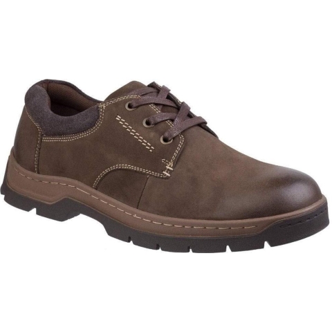 Cotswold Thickwood Nubuckleren Heren Bruine Veterschoenen