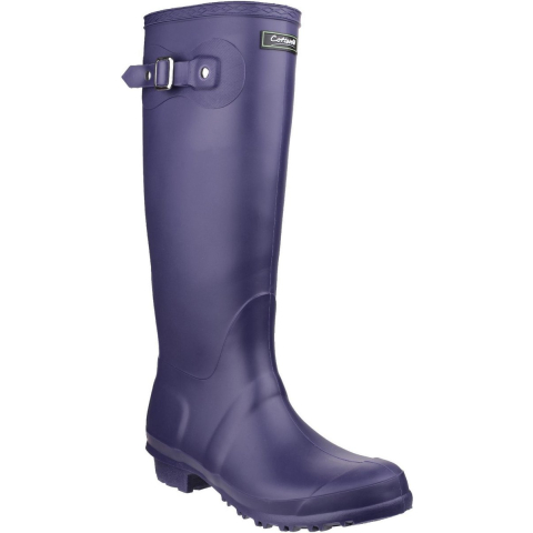 Cotswold Sandringham Pvc Paarse Regenlaarzen