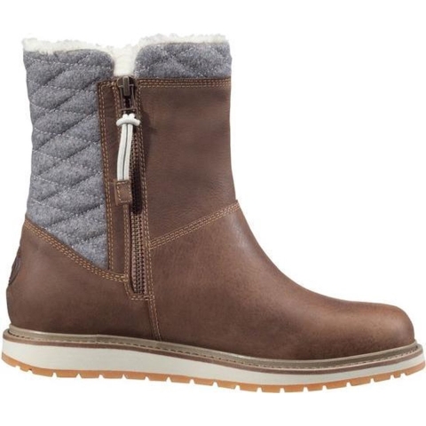 Helly Hansen Seraphina Slip-On Bruin Nubuck Leer Dames Laarzen 112 58.701