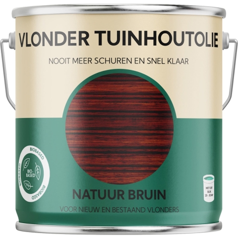 Vlonderolie | 2500 ml | Natuur bruin - 25.960.02