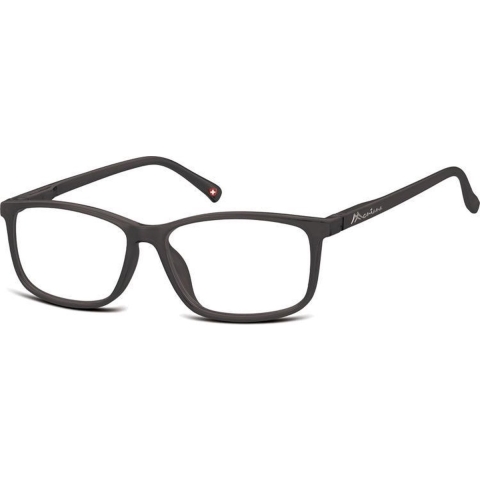 Montana Leesbril MR62H Mat Zwart Heren Vrouwen +1,00