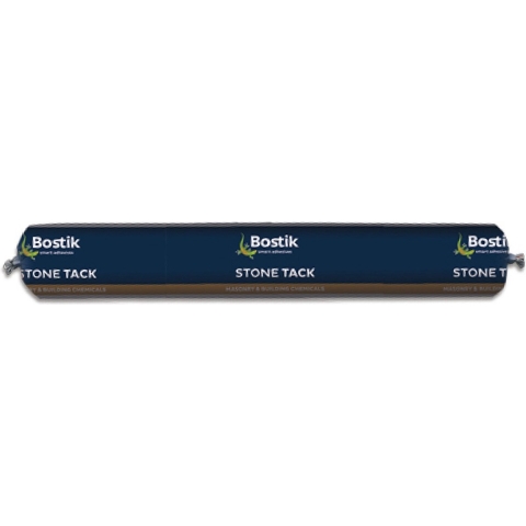 Bostik Stone Tack zwart | 600 ml | Zwart (12 stuks) - 30604069