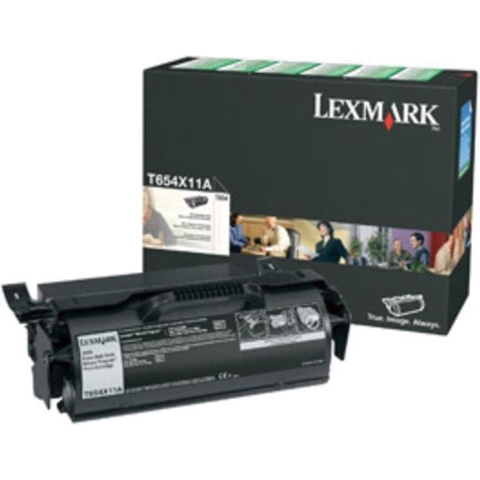 Lexmark T654X11E Toner Zwart return prog