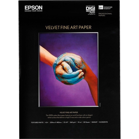 Epson velvet fine art paper 260g/m2 DIN