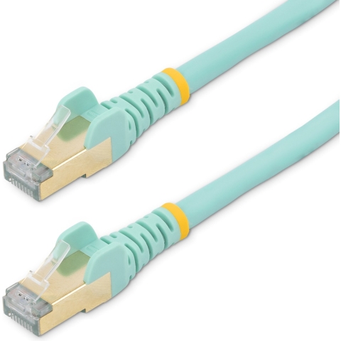 StarTech 1m Aqua Cat6a Ethernet Kabel -