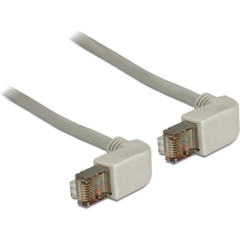 Delock Cable RJ45 Cat.5e SFTP angled / a