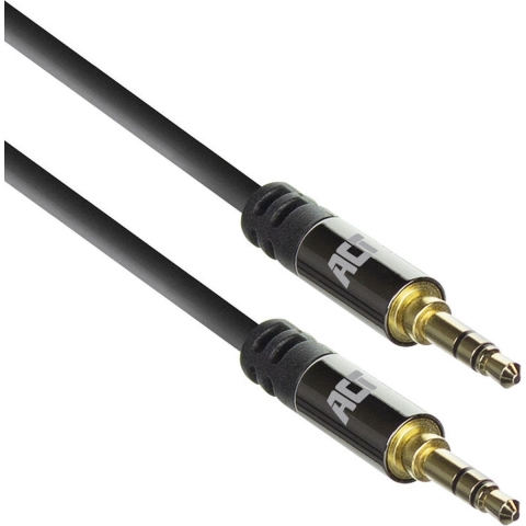 ACT AC3613 audio kabel 10 m 3.5mm Zwart